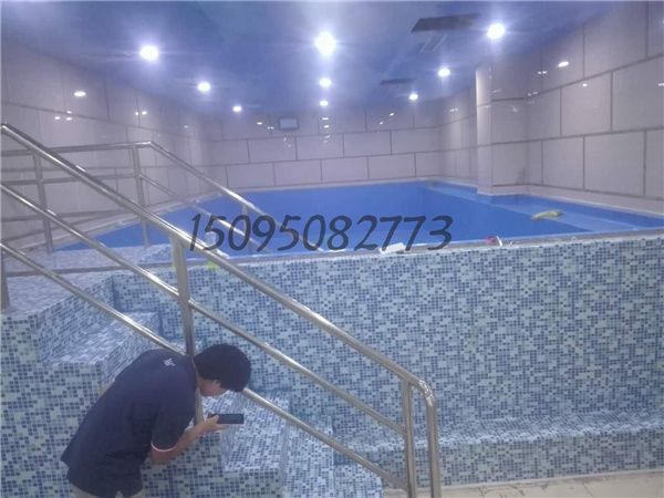 北京泳池膠膜施工案例